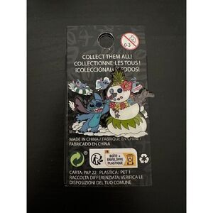 Loungefly Disney Lilo & Stitch Snowman Winter Fun Blind Box Enamel Pin